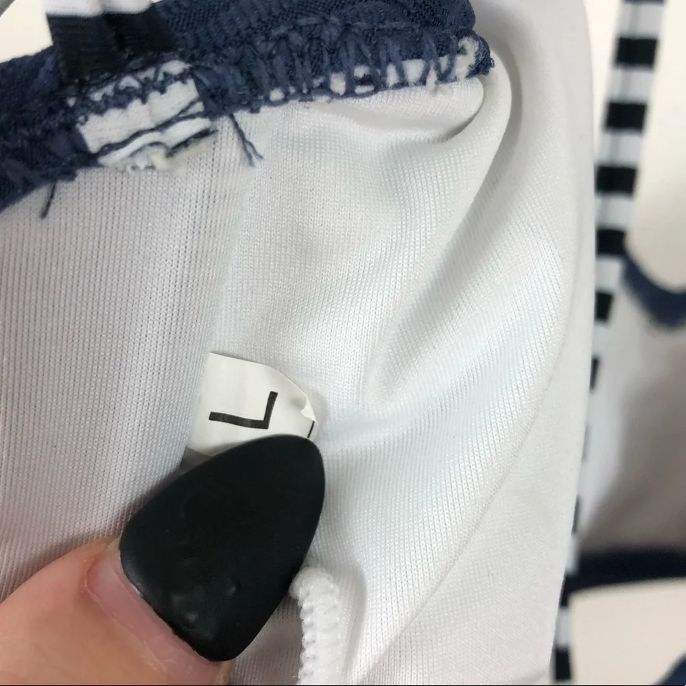 No Brand Stripe Strap Bikini Top - Picture 4 of 4